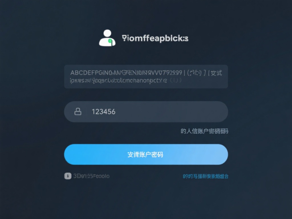 第四步：设置账户密码
创建一个安全性较高的密码，