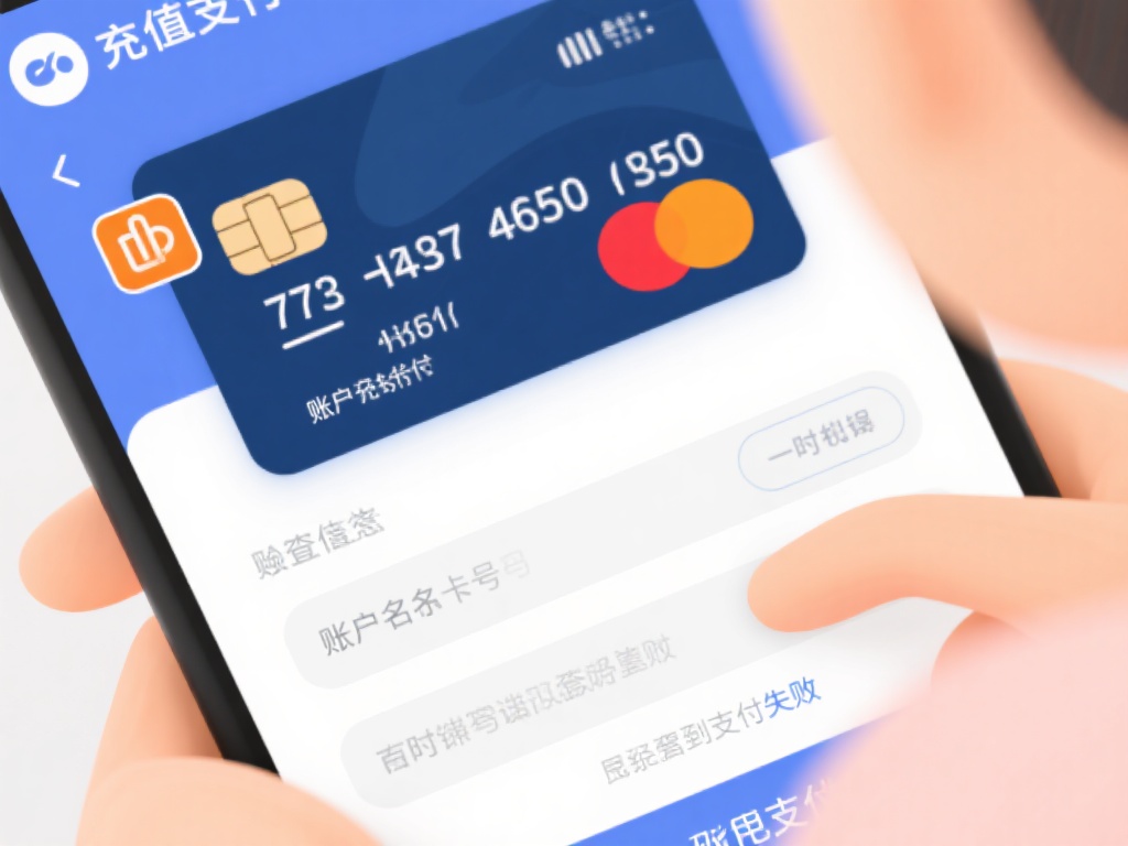 核对支付信息
用户在进行充值时，应仔细检查银行卡